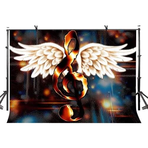 7x5ft Blur Backdrop Music and Dream Theme Party Background and Photography Backdrop Props