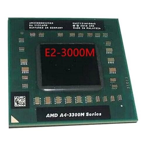 Free shipping Laptop CPU E2-3000M EM3000DDX22GX 2.3GHz LGA 775 processor