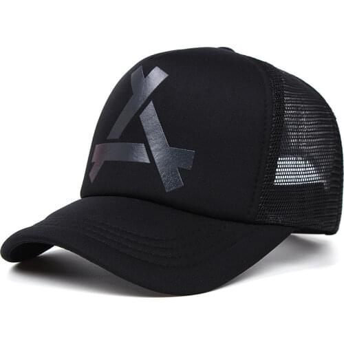Womens Fashion Letter Baseball Cap For Men Summer Breathable Mesh Cap Snapback Hip Hop Caps Kpop Unisex Trucker Hat Casquette