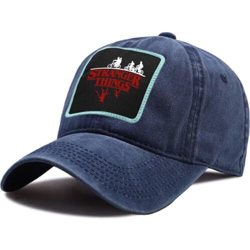Stranger Things Hip Hop Baseball Caps Summer Breathable Snapback Hat Outdoor Unisex Riding Hats Sunscreen Sport Baseball Cap
