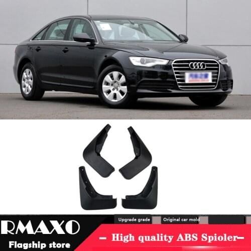 For Audi A6 2012-2016 Mudflaps Splash Guards Front With the color and rear Mud Flap Mudguards Fender Modified special