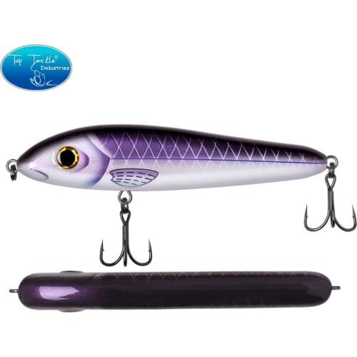 CF Lure 180mm 115g Mustad 2/0# Sinking JerkBait Dying Fish for Pike Fishing Lures Bait