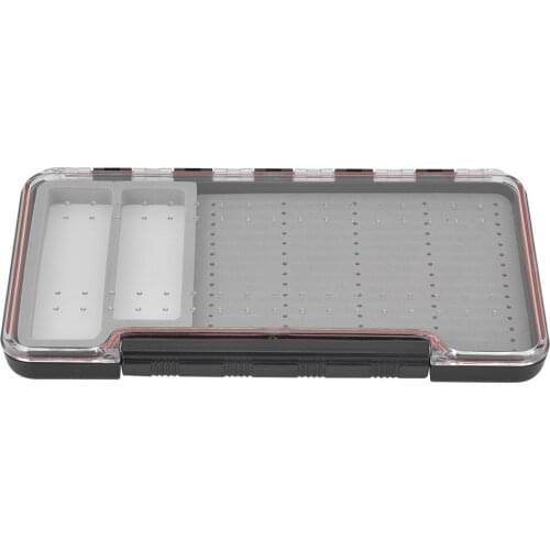 Lure Storage Case Sealed With Silicone Gaskets Transparent Lid Fly Lure Box Magnetic Bait Container Organizer Fishing Tool Parts