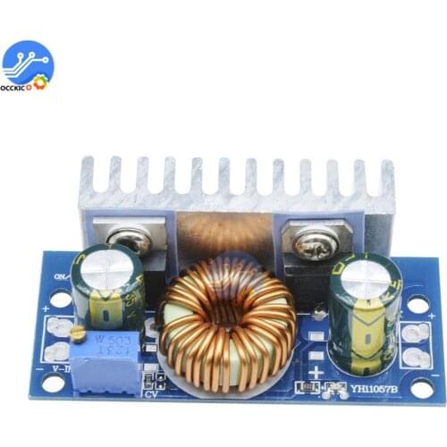 DC-DC Boost Set-up Converter 4.5V-32V to 5-42V 6A Charger Board Non-isolated Power Supply Module With Heat Sink