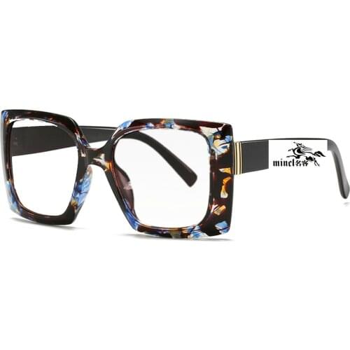 Photochromic Bifocal Reading Glasses Sunglasses Women Oversized Square Hyperopia Presbyopia with diopters Presbyopia NX