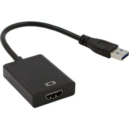 USB 3.0 to HDMI Converter USB3.0 to HDMI Graphic Adapter Multi Display Cable for PC Notebook Projector HDTV HD