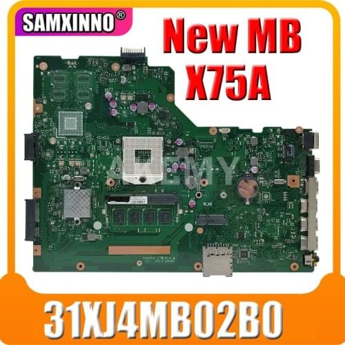 X75VB X75VD Mainboard REV:2.0 For Asus X75VC X75VD X75V X75A X75A1 Laptop motherboard 31XJ4MB02B0 HM70