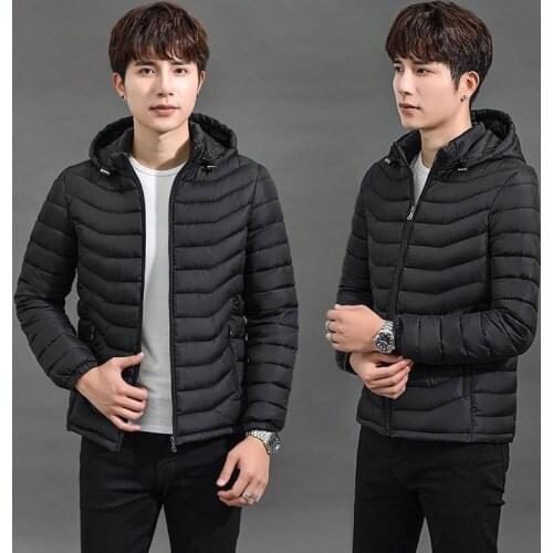 Men 2021 Winter Brand New Casual Warm Thick Waterproof Jacket Parkas Coat Male Autumn Outwear Hooded Parkas Jacket Y74