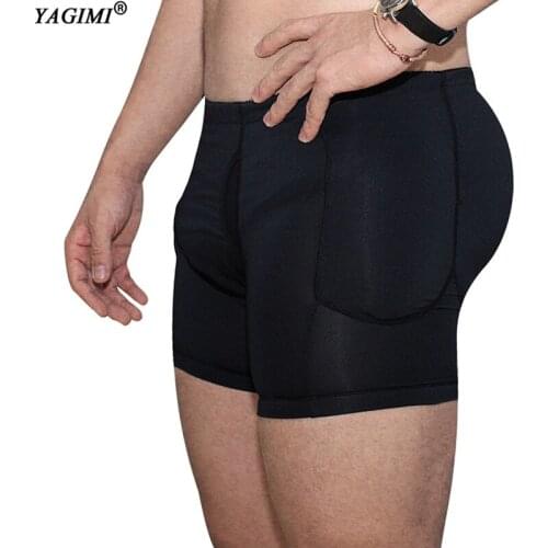 YAGIMI Man Butt Lifter Shaping Panties Panty Shapers Booty Lift Ass Bigger Bodysuit Underwear Body Shaper Shapewear Plus Size