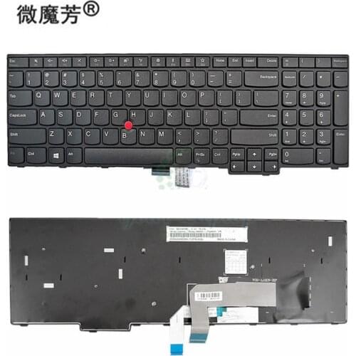 US/FR/GR/IT/RU/SP/TR/UK NEW Laptop Keyboard for Lenovo Thinkpad E570 E575 E570C