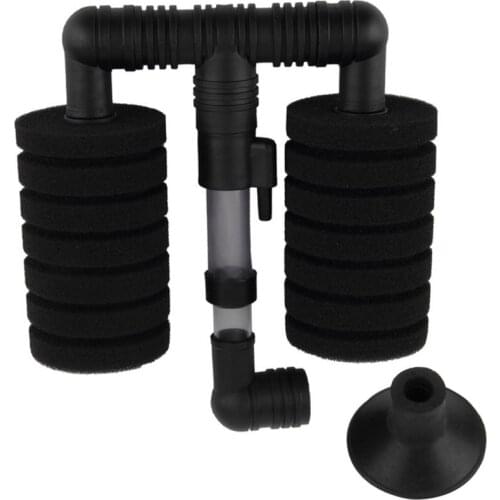 New Practical Aquarium Biochemical Sponge Filter Fish Shrimp Tank Air Pump Drop Shipping