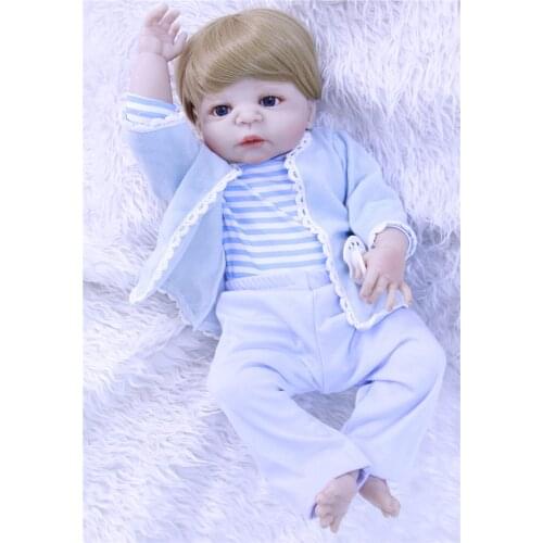 NPKCOLLECTION brand reborn baby boy girl dolls 55cm full body silicone dolls reborn bebes reborn com corpo de silicone menina