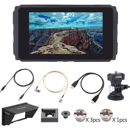 Fotga E50 5 Inch Ultra Bright 2500nit DSLR Touch Screen Field Camera Monitor 3D LUT,3G SDI,Wavaform,Vector,4K HDMI