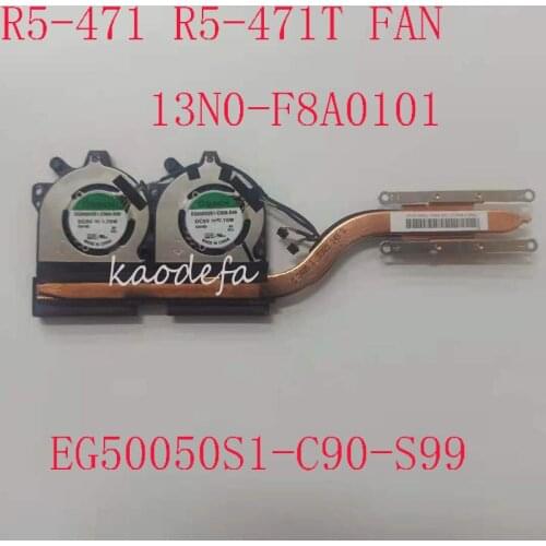 R5-471 FAN For Acer Aspire laptop R5-471t R5-471heat sink Cooling module 13N0-F8A0101 EG50050S1-C90-S99 100% TEST OK