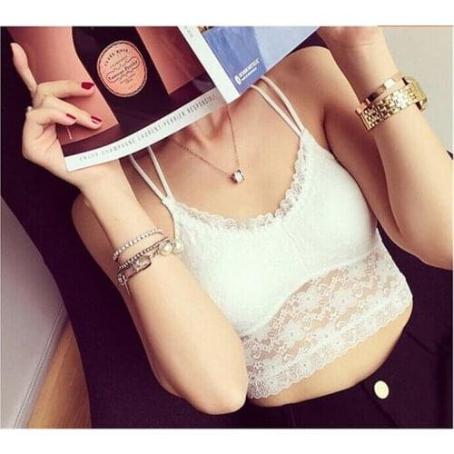 Sexy Ladies lace up camisole tank top tees women Summer beach bow female cami crop top Sexy backless sleeveless short top