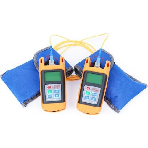 Fiber Optic Multimeter 1310/1550nm Optical Light Source and Power Meter Fiber Optic