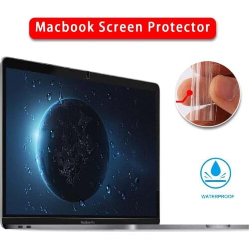 Screen Protective Guard Cover Film for Apple Macbook Pro 16 Inch A2141 LCD Transparent Anti-glare Laptop Screen Protector