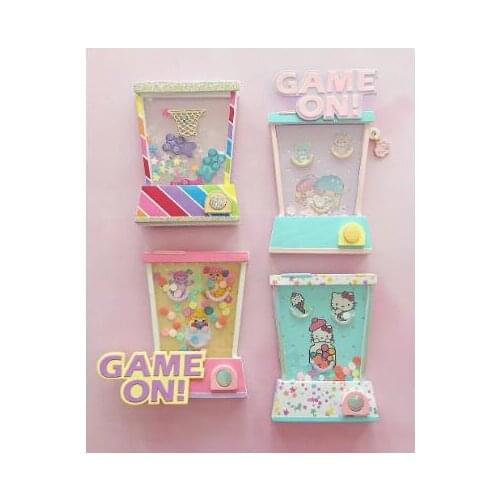 ZFPARTY 80s Waterful Game Shaker Metal Cutting Dies Stencils for DIY Scrapbooking Decorative Embossing DIY Paper Cards