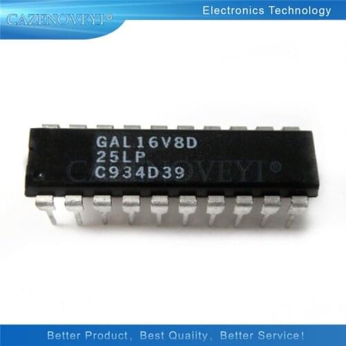 5pcs/lot GAL16V8D-25LP GAL16V8D-25LPN GAL16V8D-15LPI GAL16V8D DIP-20 In Stock