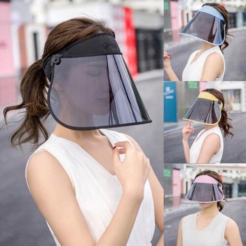 80% HOT SALES !!! Women Summer Anti-UV Detachable Topless Sun Visor Cap Wide Brim Outdoor Hat