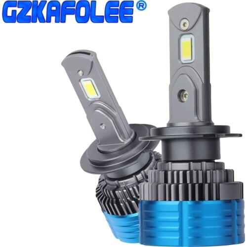 90W Auto front bulb H1 H7 LED H4 CANBUS H8 H11 9006 HB4 9005 HB3 HIR2 Car Headlight Bulb Decoder Automobile Headlamp Front Light