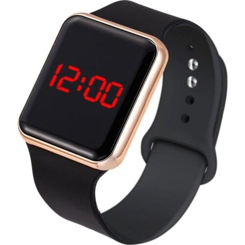 Sport Digital Watch Women Men Square LED Watch Silicone Electronic Watch Womens Watches Clock relogio feminino digital reloj