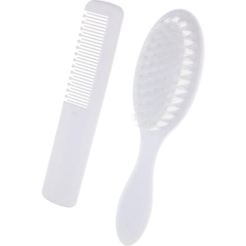 Baby Hair Brush And Comb Set for Newborns And Toddlers, for Baby Cradle