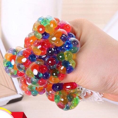 Childrens toys resistance compression toys ball childrens vent grape ball childrens prank toy Soft stress resistance toys