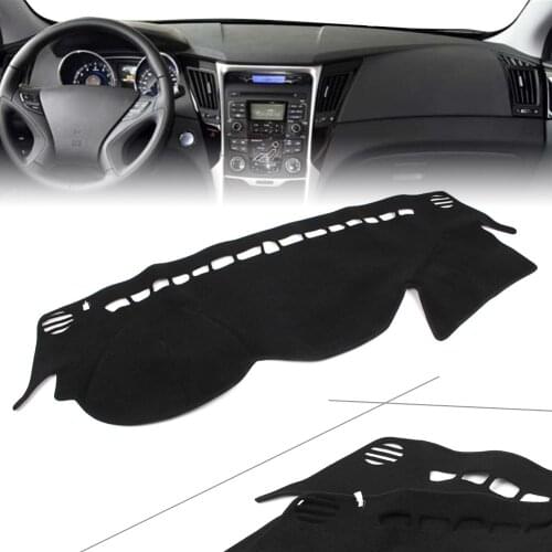 For Hyundai Sonata 8 Car Dash Mat Dashboard Cover Dashmat 2010 2011 2012 2013 2014 2015 LHD