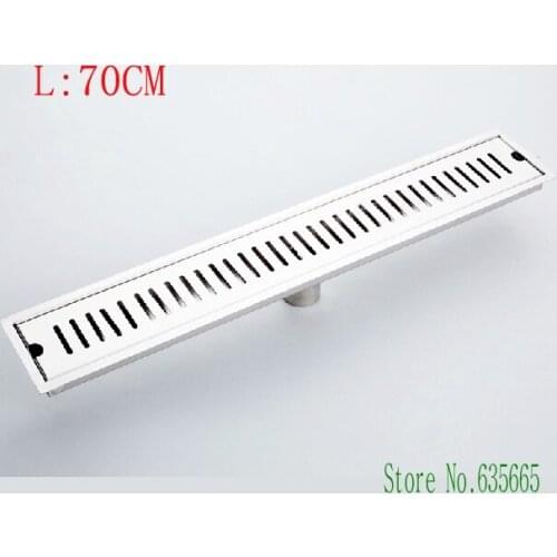Shower Room 70CM Large Flow Floor Drain Waste Discharge Deodorant Ground Water Drainage Bathroom Dreno De Assoalho Sanitary