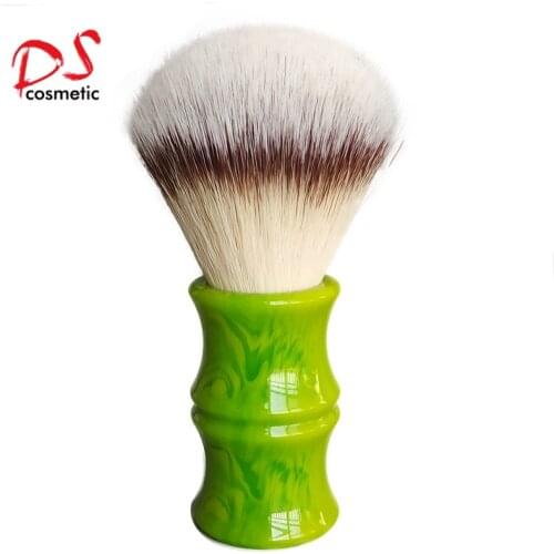 Dscosmetic bamboo color handle T4 soft synthetic hair shaving brush