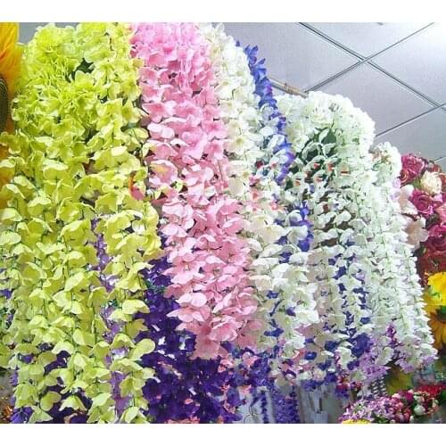 Artificial Flowers Wall guelder decoration artificial flower hanging vines flower vine props