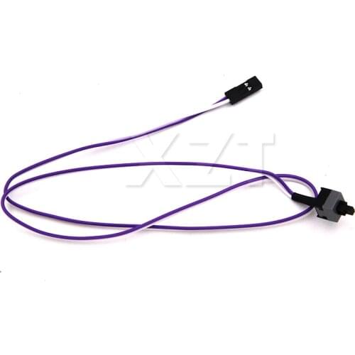 10pcs/lot Computer Host Switch Line Restarting Power Line AXT Computer Chassis Power Switch Line Power Cable