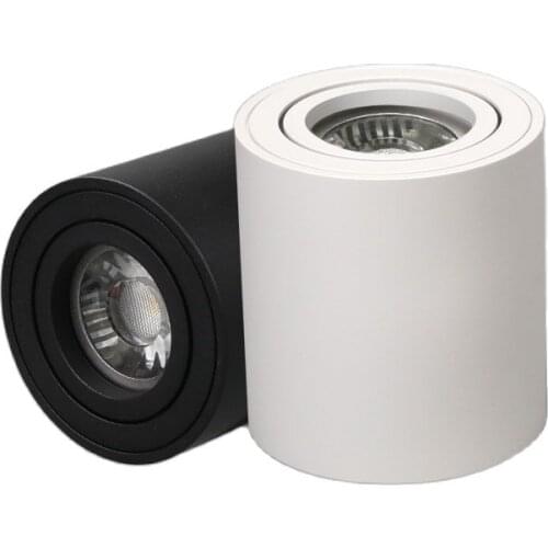 Round Dimmable LED Downlight 7W/12W AC110v/220V Lamp Removable Angle Adjustable LED Ceiling Spotlight for Household Lighting