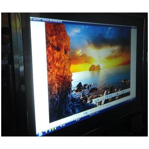 Hot selling! Dark gray adhesive rear projection foil, 1.524m*0.6m Rear projection film/foil for shop window display