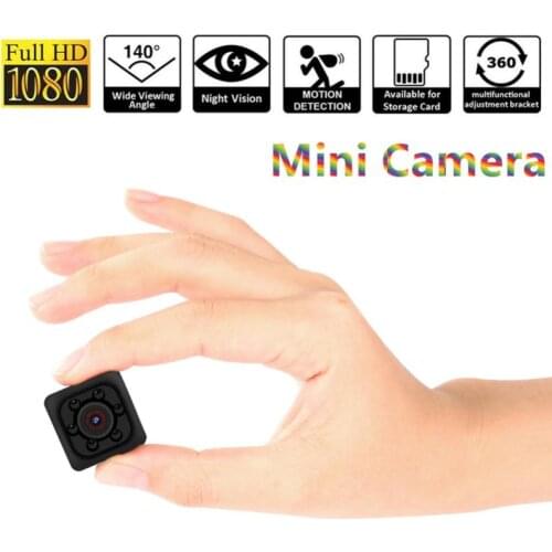 Black 1080P SQ11 Mini Camera USB Car Micro Camera Smart Home Security Cameras Night Motion Detection Action Camera