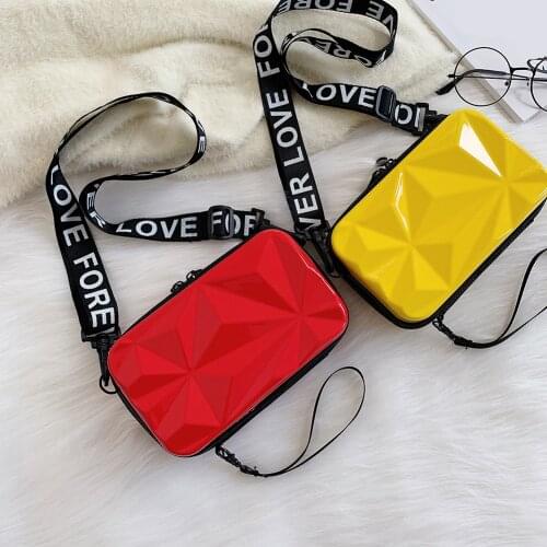 Fashion Suitcase Shape Street Purse Women Personality Ladies Shoulder Messenger Luggage Bags