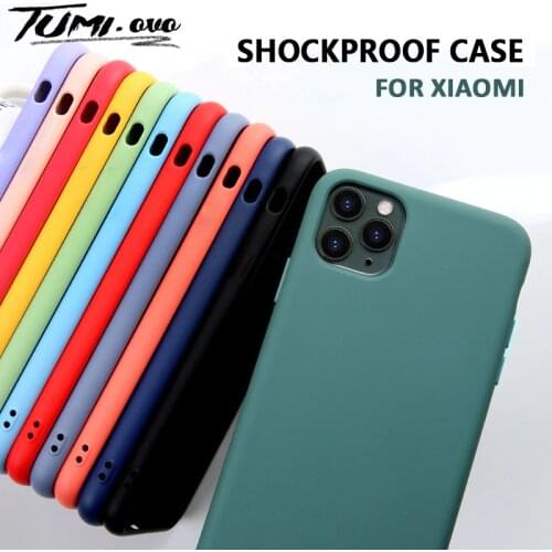 Liquid Silicone Case For Xiaomi Mi 10 Pro CC9 CC9E 9T 9 SE A3 Lite Soft Cases For Xiaomi Redmi Note 8T 8 Pro 7 5 8A 7A K20 Cover