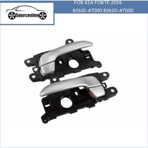 Sourcenlen Brand New CAR STYLE INTERIOR DOOR HANDLE FOR KIA FORTE 2014- 82610-A7000 82620-A7000