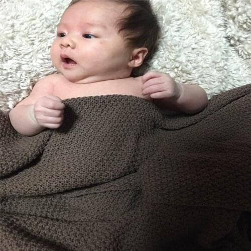 Sale 1 Pc/lot Wool Blanket/ Summer Cotton Blanket/ Europe All-match Solid Baby Nap Blanket 80*135cm