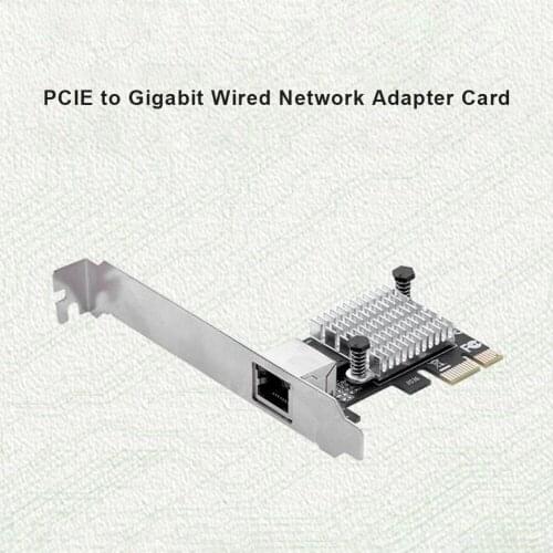 Gigabit Ethernet PCI Express Network Card 2500M/1000Mbps 2.5G PCIE RJ45 Adapter Transfer Card Gigabit Ethernet
