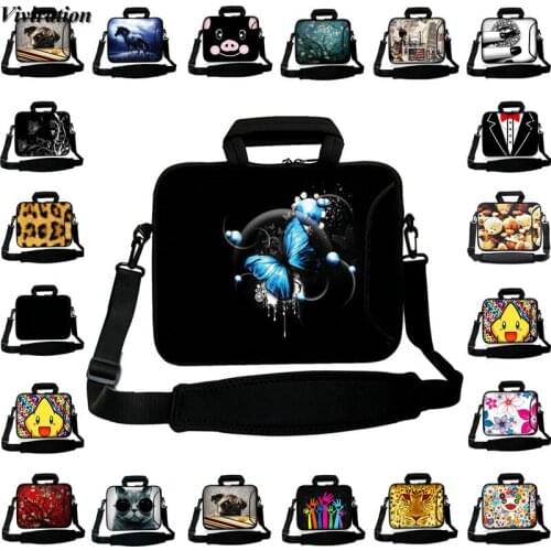 Notebook Bag 15 14 13 12 17 11.6 Inch Sleeve Laptop Messenger Briefcase Neoprene 10 Tablet Case For Huawei Honor MagicBook 14 15