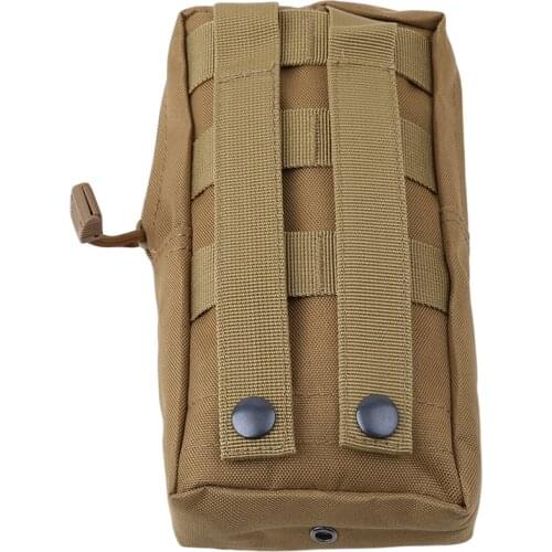 Outdoor MOLLE Bag Waterproof Tactical Waist Bag Pack Camping Hiking Utility Pouch Keys Phone Holder Backpack Attached