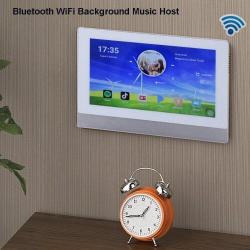 7 inch sound amplifier 2.0 wifi 7.1 android amplifier subwoofer wall amplifier smart home audio system
