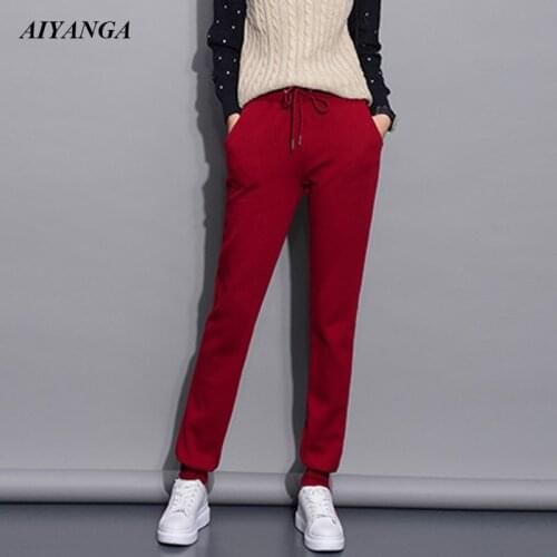 Женские флисовые брюки AIYANGA China At AliExpress
