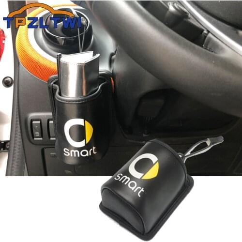 Car Air Outlet Storage Bag Box Multi-function Car Phone Storage Bag For Mercedes Smart 451 Fortwo 2009-2014 Interior Accessories