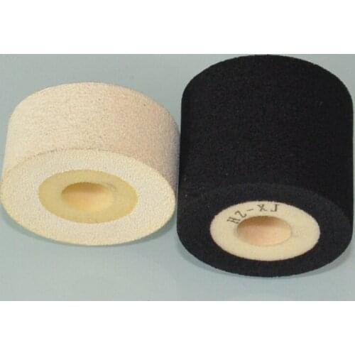 Black Diameter 36mm Height 36mm hot coding machine ink roller for continuous band sealer