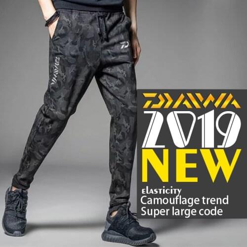 2019 Dawa Fishing Trousers Camouflage Waders Outdoor Pants Hiking Sports Britches Reflective Prevention Climbing Fishing Pants