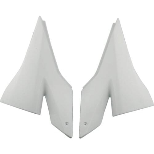 Motorcycle Fairing parts Left+Right Unpainted Tank Side Cover Cowl Trim FAIRING Fit For Kawasaki Ninja ZX10R 2004-2005 10R 2004