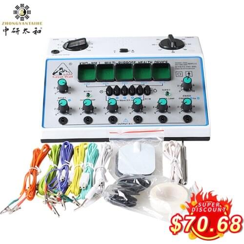 Electric Acupuncture KWD-808 I Great Wall Brand KWD808I Acupuncture Stimulator 6 Channels Output Machine Electrical Nerve Muscle
